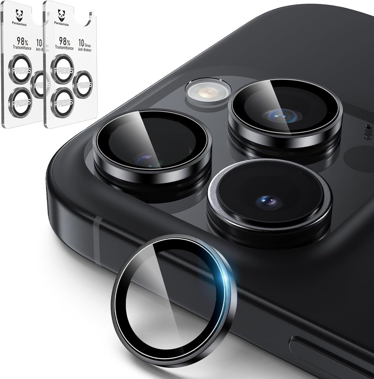 ROXX Japanese 9H Camera Protection For IPhone 16 Pro & 16 Pro Max