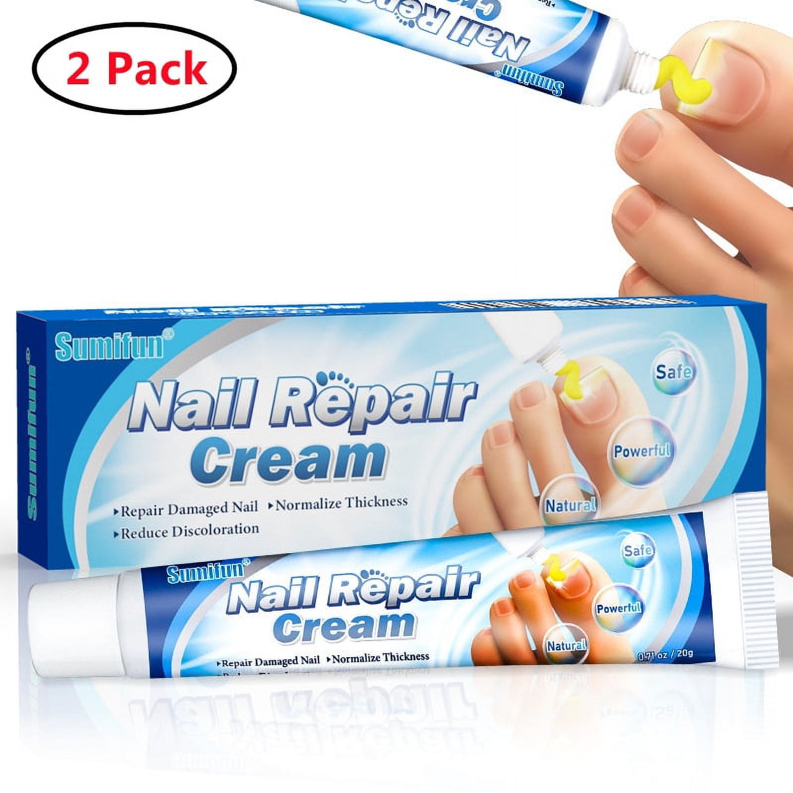 2 Pack Antifungal Cream Fungus Killer Hand and Feet Nail Treatment