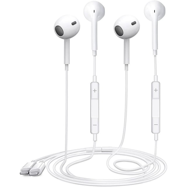 2Pack Apple Earbuds iPhone Headphones [Apple MFi Certified] Headphones