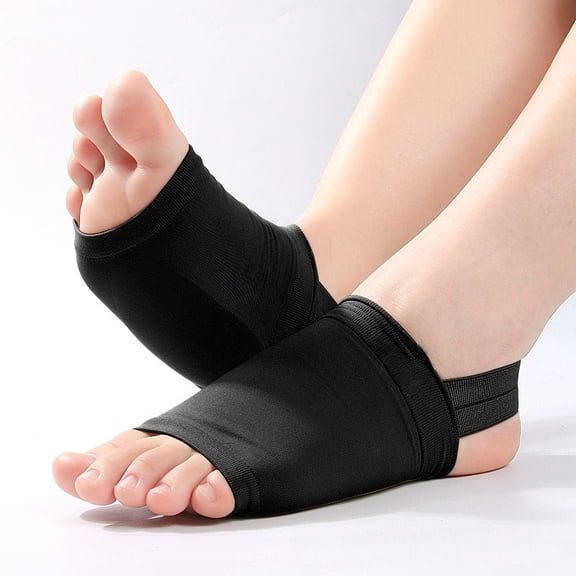 2 Pack Arch Support Socks Orthotic Inserts for Flat Feet Plantar Fasciitis Pain Relief
