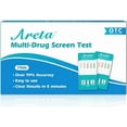 thumbnail image 1 of (2 Pack) Areta 5 panel Instant Urine Drug Test Kit for Home Screening #ADTP-754-2, 1 of 13