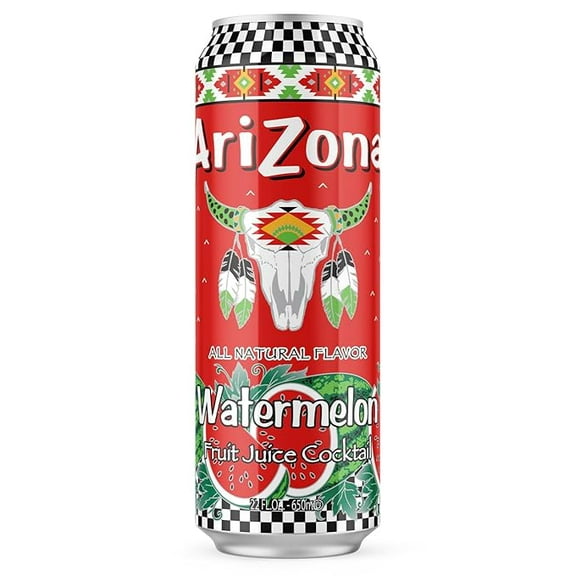 2-Pack Arizona Beverages, Watermelon, 23.5 oz