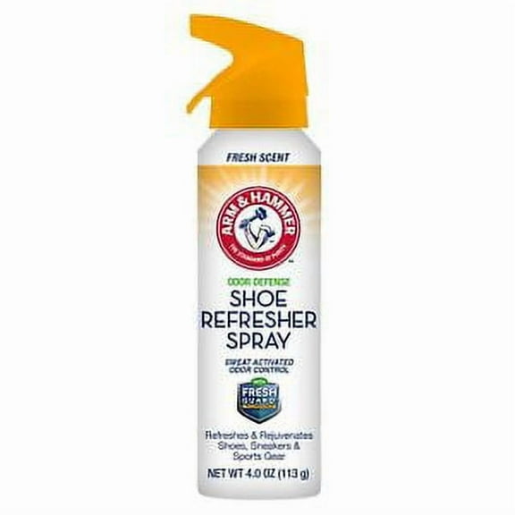 2 Pack Arm & Hammer Odor Defense Shoe Refresher Spray 4.0 Oz Each