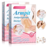 2 Pack Armpit Antiperspirant Sticker, Breathable & Comfortable, Keeping Clothes Clean, Widely Applicable, 28 Pcs