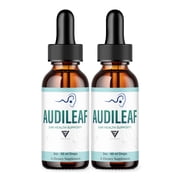 2 Pack Audileaf Drops, Audileaf Premium Wellness Support Liquid Supplement 4oz