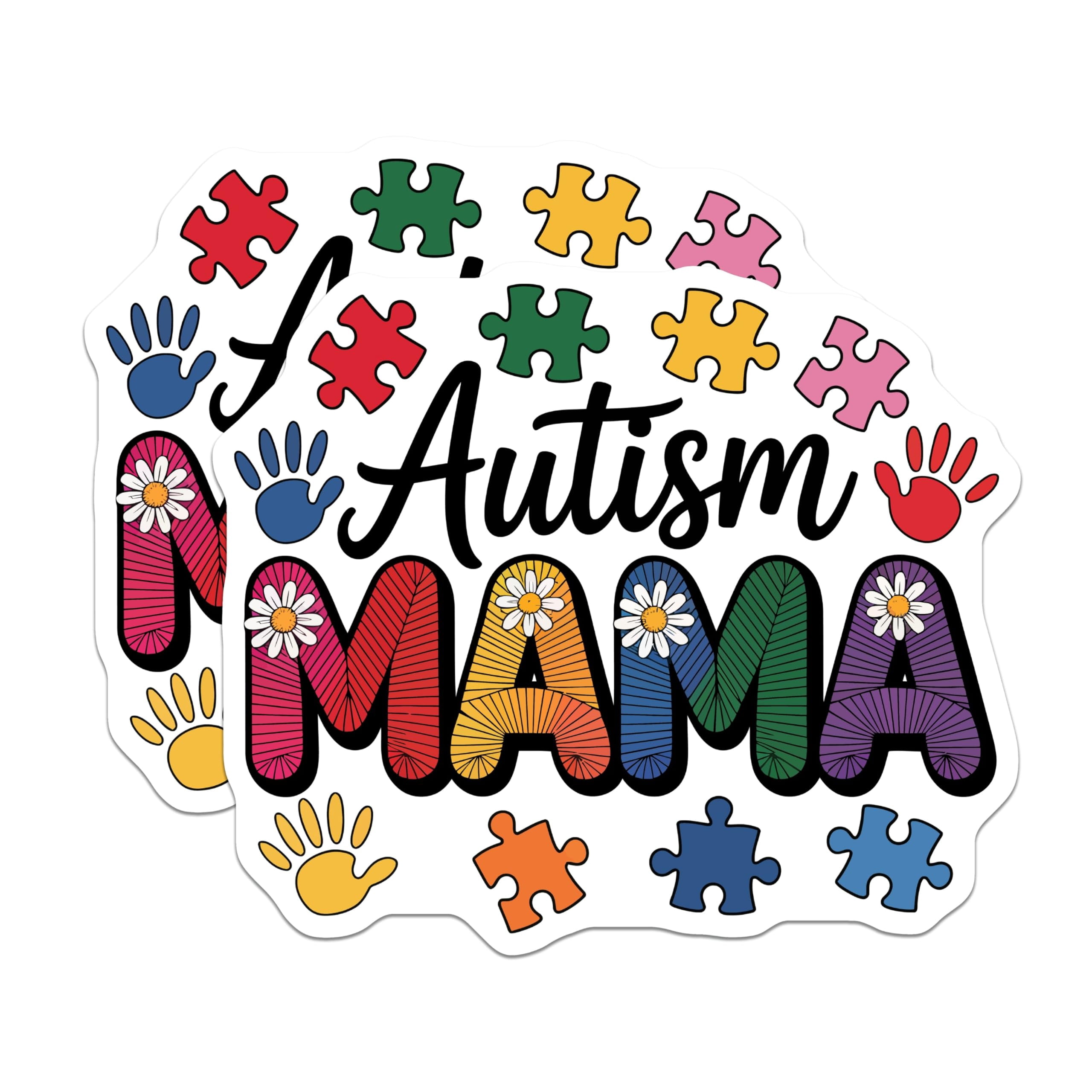 (2 Pack) Autism Mama Magnets - Autism Awareness Support ...