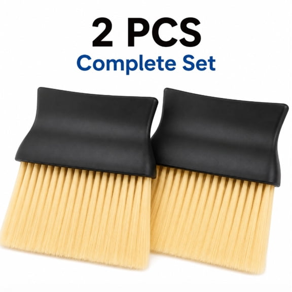 2 Pack Auto Interior Dust Brushes, Car Cleaning Dusters for Dashboard, Air Vents and Console, TIKA