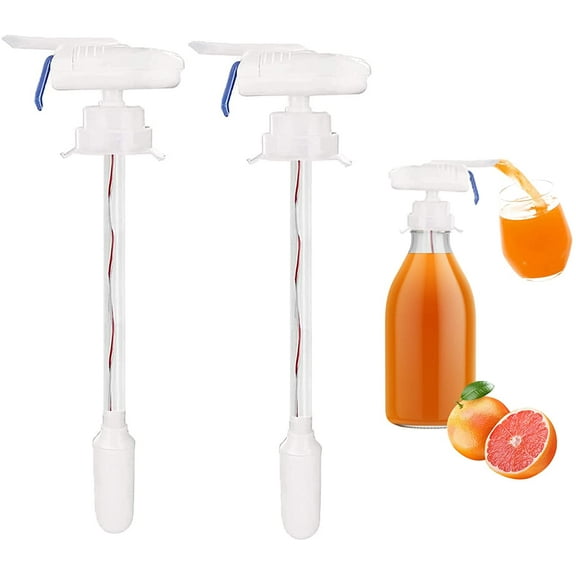 2 Pack Automatic Drink Dispenser, TRIANU Milk Dispenser for Fridge Gallon, Can Prevent Milk and Beverages From Overflowing, Dispenser for Party Wedding Decoration,Outdoor, Home, Kitchen