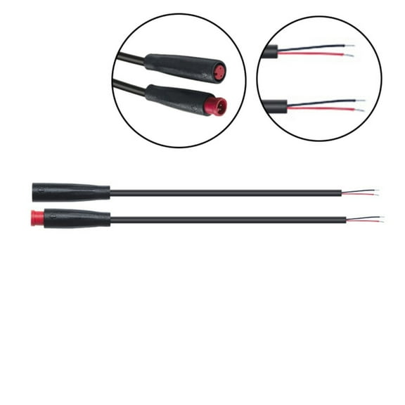 2 Pack Automotive Waterproof M6 Plug Connectors with Resistant Design