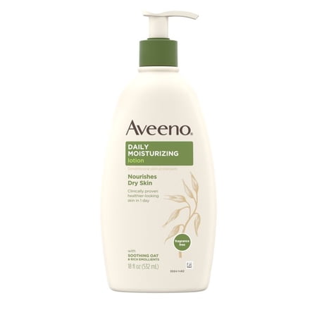 2 Pack Aveeno Active Naturals Daily Moisturizing Lotion, 18 Ounce, Each