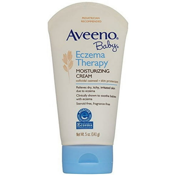 2 Pack - Aveeno Baby Eczema Therapy Moisturizing Cream, 5oz Each