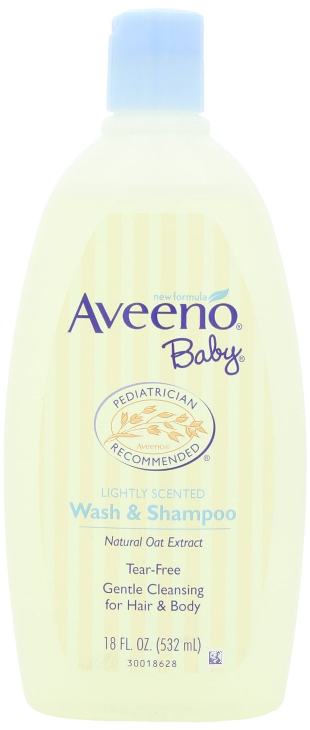 2 Pack Aveeno Baby Wash and Shampoo - 18 oz. Each