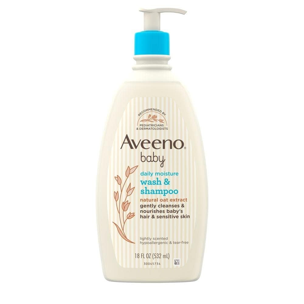 AVEENO BABY WASH & SHAMPOO 18 OZ