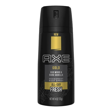 2 Pack Axe Gold Deodorant and Body Spray 150ml