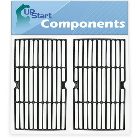 2-Pack BBQ Grill Cooking Grates Replacement Parts for Broil King 9878-47 - Compatible Barbeque Cast Iron Grid 16 3/4"