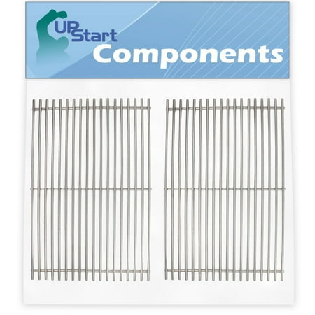 2-Pack BBQ Grill Cooking Grates Replacement Parts for Weber GENESIS EP-310 LP (2009) - Compatible Barbeque Grid 19 1/2"