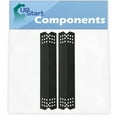 thumbnail image 1 of 2-Pack BBQ Grill Heat Shield Plate Tent Replacement Parts for Sunbeam Grillmaster 720-0737 - Compatible Barbeque Porcelain Steel Flame Tamer, Guard, Deflector, Flavorizer Bar, Vaporizer Bar, 1 of 4