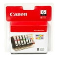 thumbnail image 1 of Canon 2 Pack BCI-6 Ink Tank 8-Pack, for i9900, PIXMA iP8500 Printers, 1 of 2