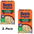 thumbnail image 1 of ( 2 Pack ) BEN'S ORIGINAL Flavored Long Grain Rice & Wild Rice, Boxed Rice, 6 OZ Box, 1 of 6