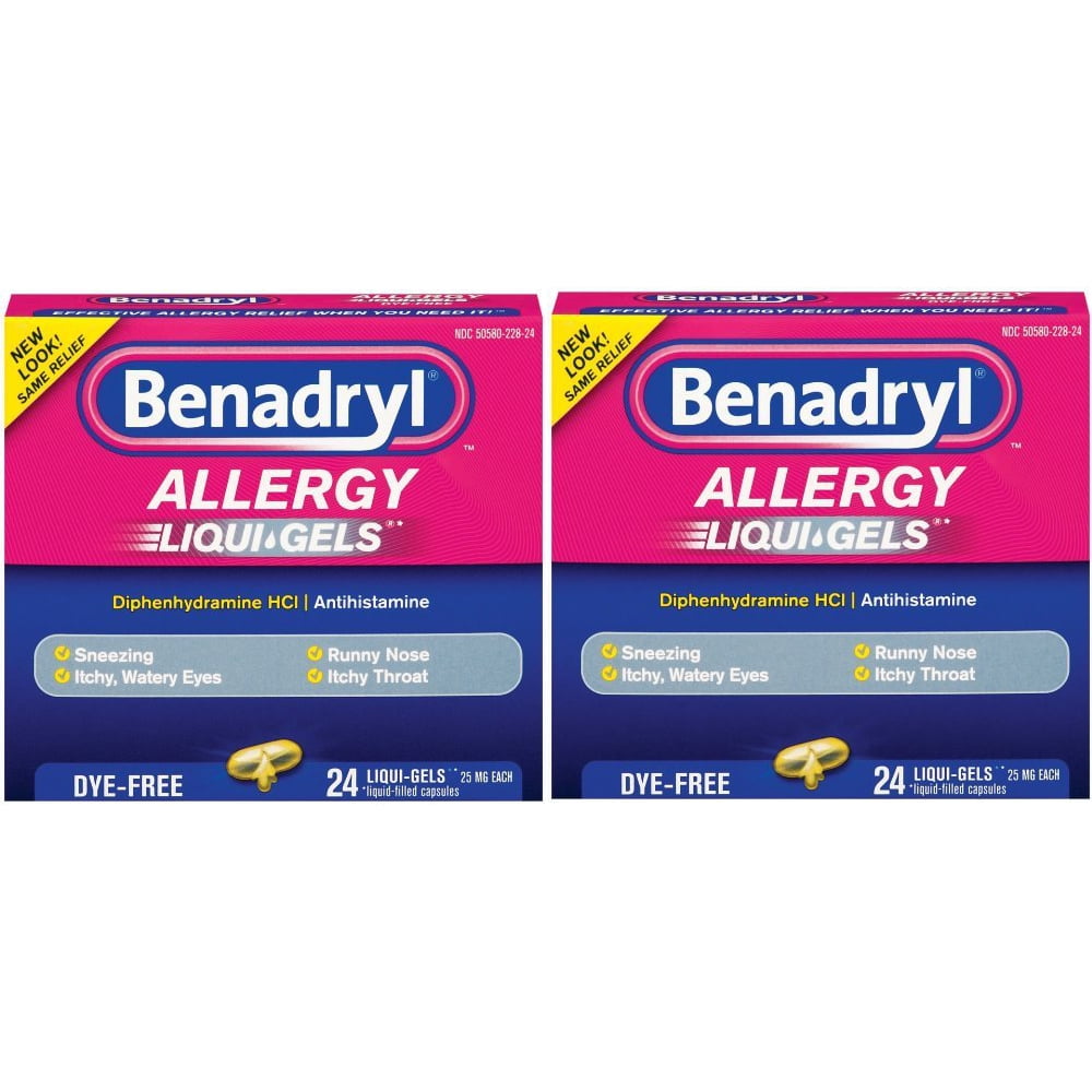 Dye free benadryl for dogs 2025