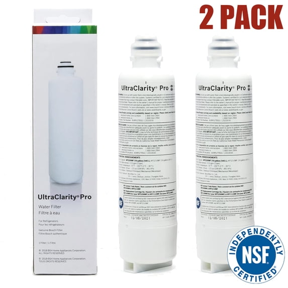 2 Pack BORPLFTR50 BORPLFTR55, RA450022, Refrigerator Water Filter Replacement