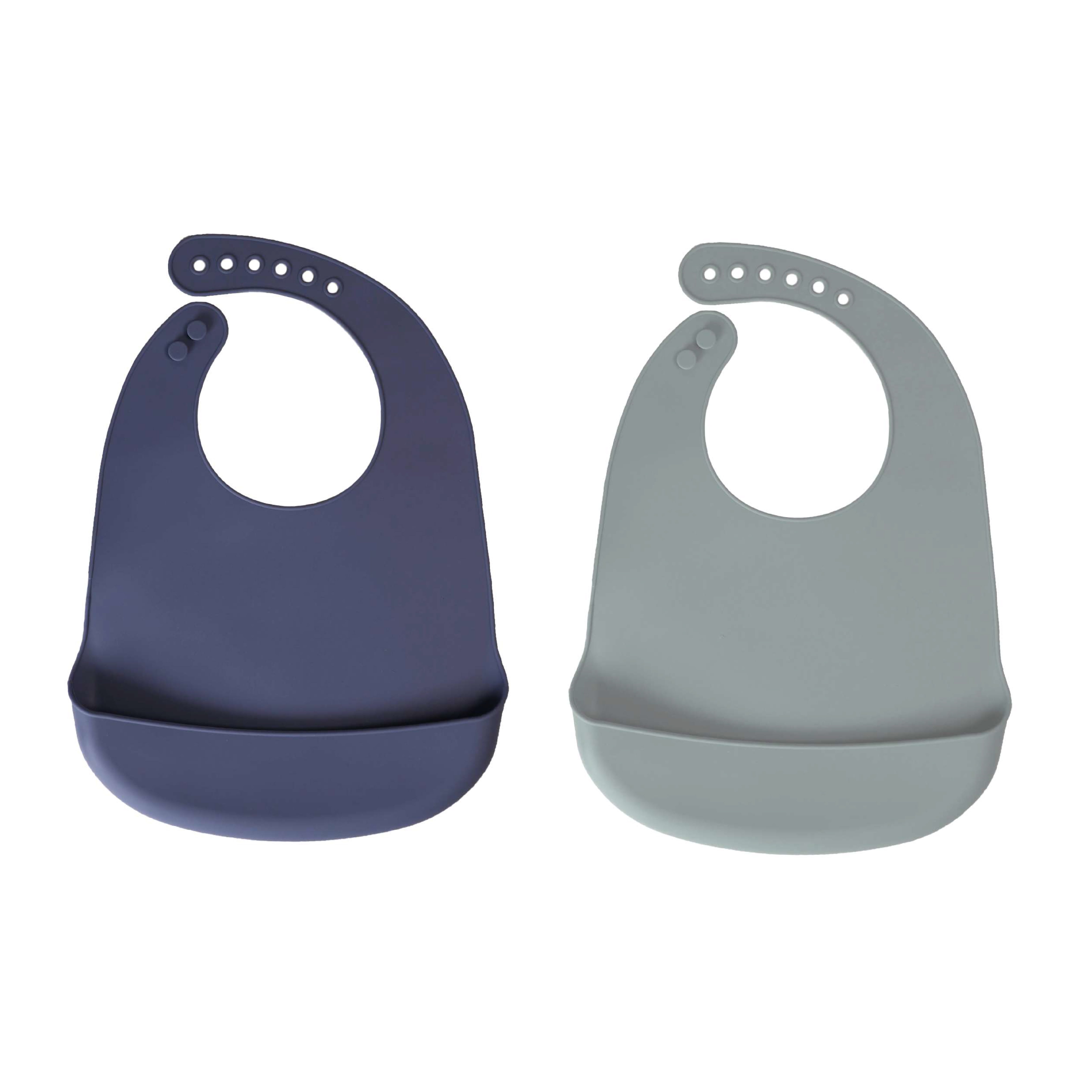 2 Pack Baby Pick Silicone Bibs For Babies BPAFree Waterproof Bib With