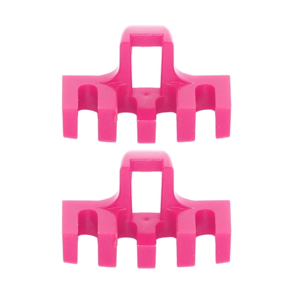 2-Pack Badminton Stringing Racquet Load Spreader, Tennis Racquet Pulling Machine Threading Accessory, High-Load Spreader Protector, Pink