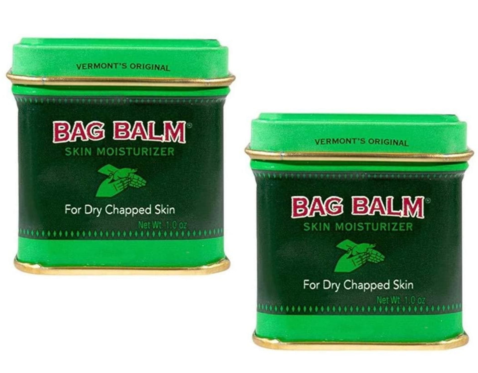 2 Pack Bag Balm Original Moisturizing For Chapped and Irritated Skin  Ointment 1 oz 
