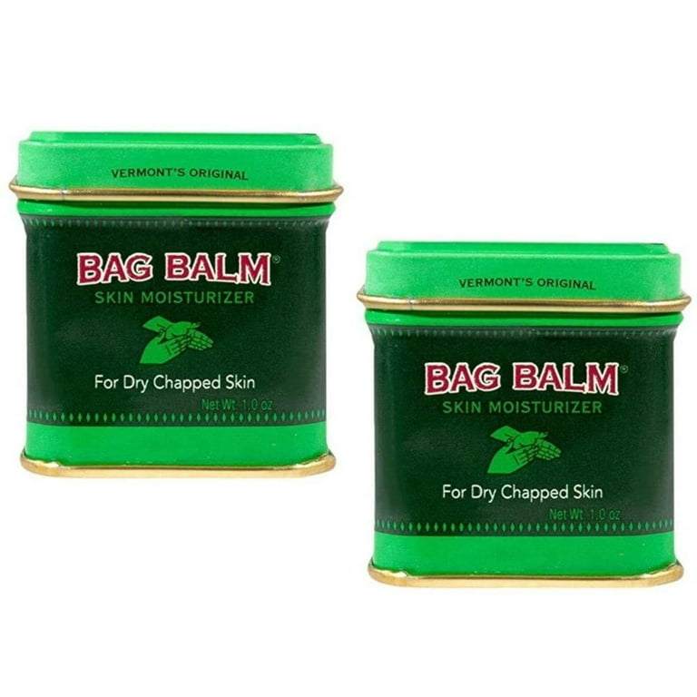 2 Pack Bag Balm Original Moisturizing for Chapped and Irritated Skin Ointment 1 oz