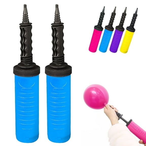 Balloon Pump 2 Pack Hand Manual Inflator, Balloon Manual Pump Blower Pump Suitable for Party Decoration Balloons Balloon Arch Kit Balloon Garland Foil & Confetti Balloon
