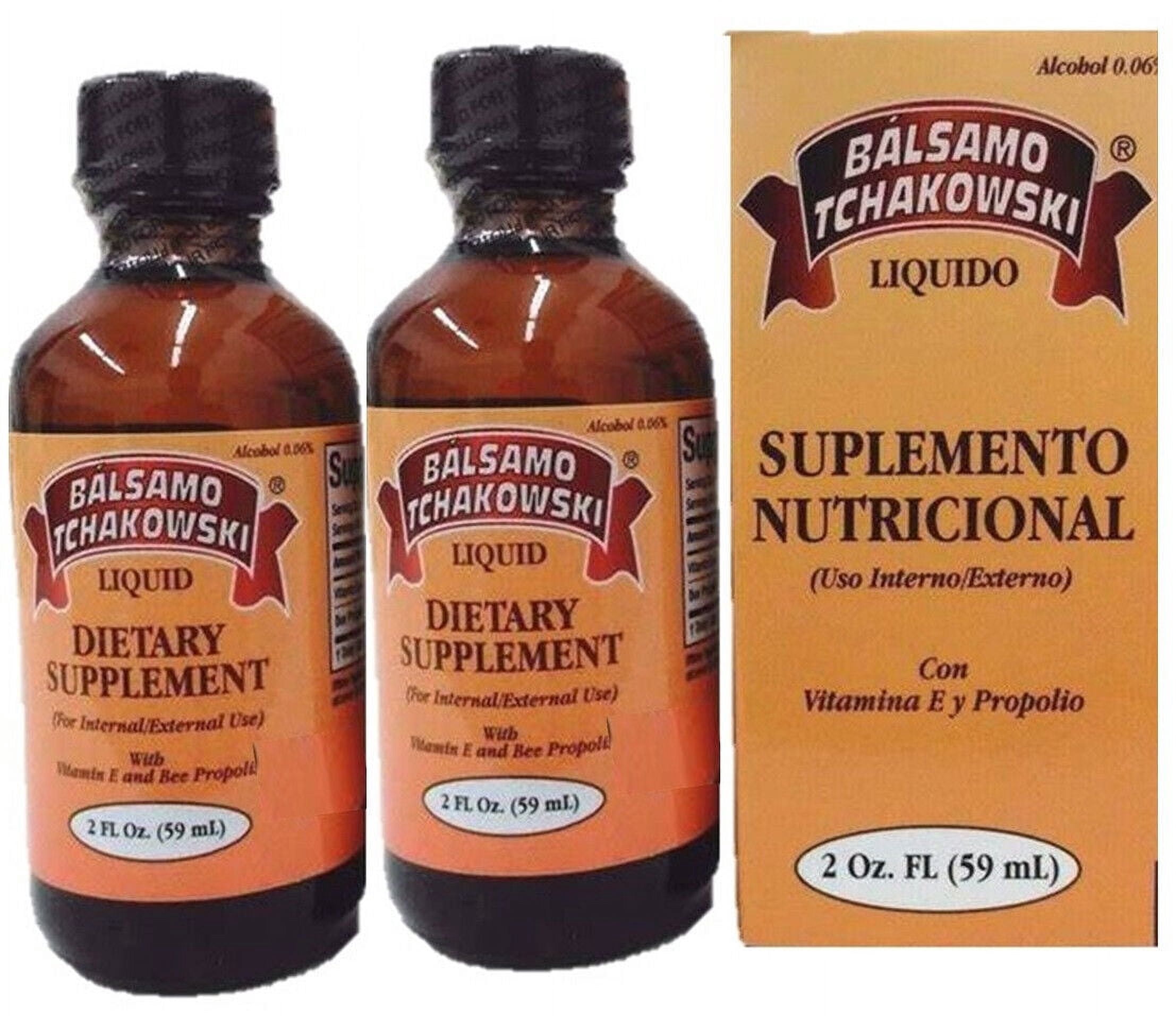 2 Pack Balsamo Tchakowski Suplemento 2 oz