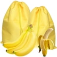 thumbnail image 1 of 2 Pack Banana Saver Storage Bags Prevent Ripening-Banana Fresh-Keep Bananas Fresh Longer, Yellow, 1 of 6