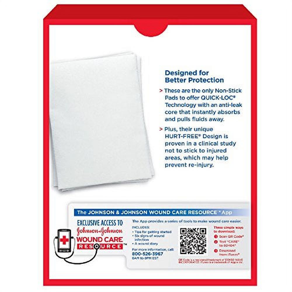 2 Pack BandAid Brand Adhesive Bandages 10 Medium NonStick 2 inch x 3