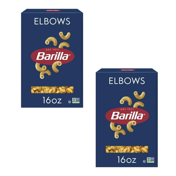 ( 2 Pack ) Barilla Elbows Pasta 1 Lb. Box