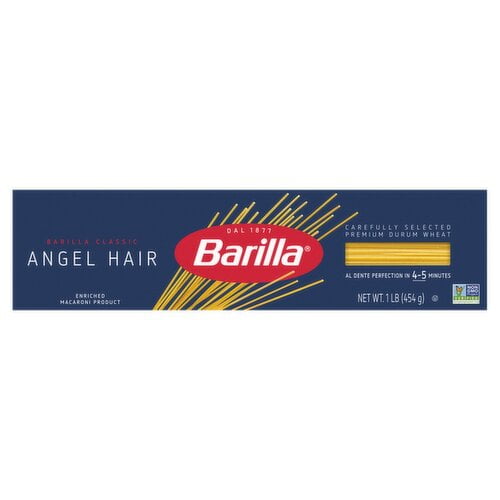 2 Pack - Barilla Pasta Angel Hair Pasta 16 oz Package May Vary