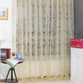 thumbnail image 1 of 2 Pack: Basic Rod Pocket Sheer Voile Window Curtain Panels, 1 of 7