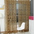 thumbnail image 1 of 2 Pack: Basic Rod Pocket Sheer Voile Window Curtain Panels, 1 of 4