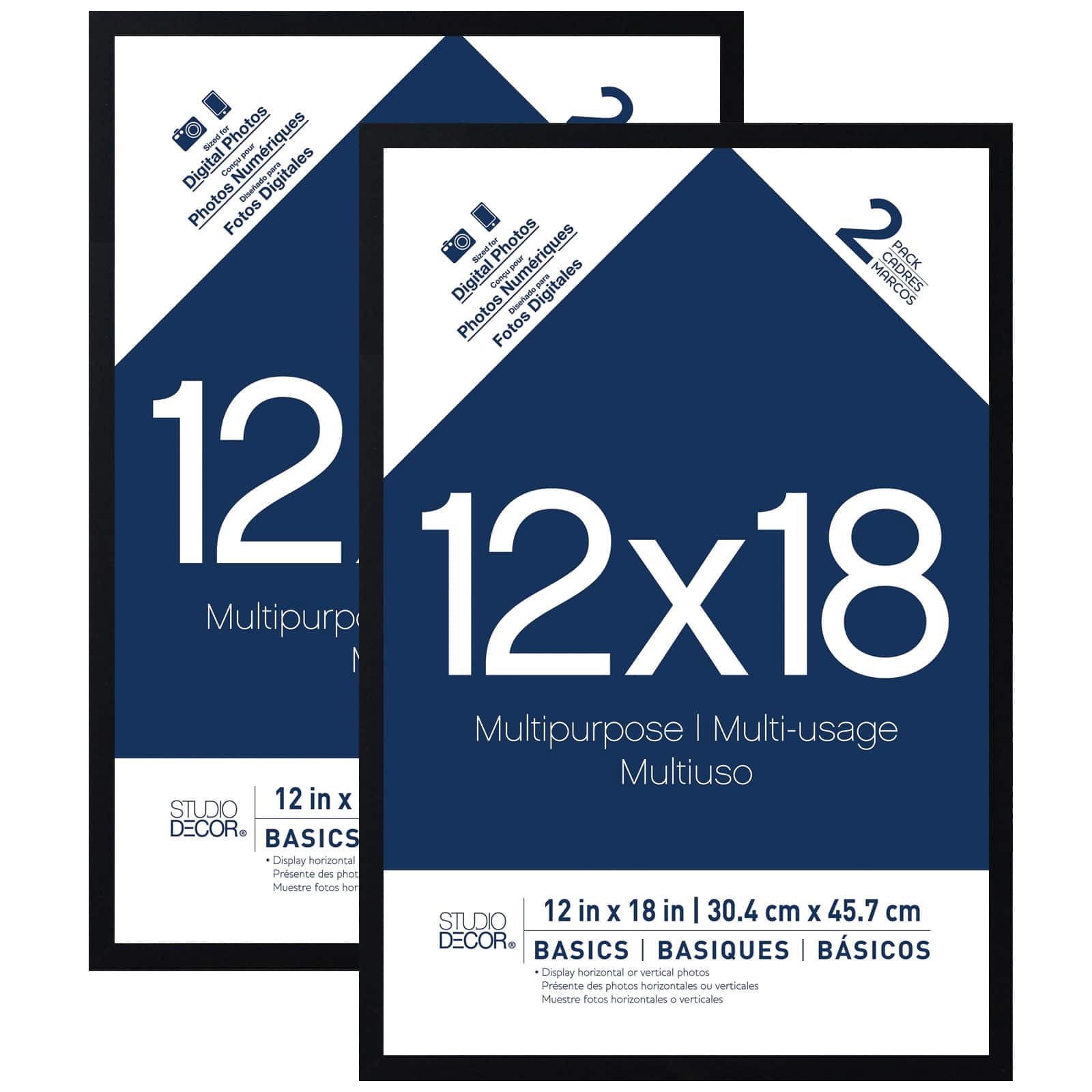 Studio Decor 2-Pack Basics Multipurpose Frames