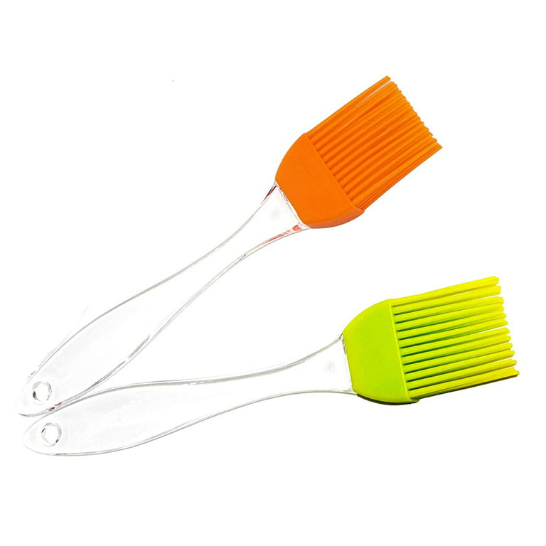 Basting Brush And Pastry Brush-set Of 2 Silicone Brush, Kitchen Basting  Brush