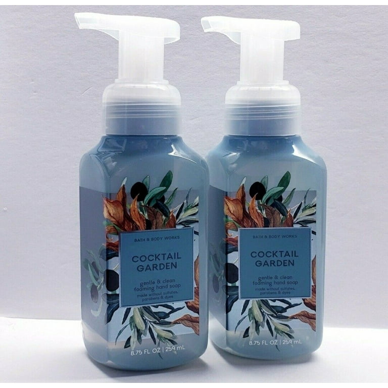 2 Pack Bath & Body Works COCKTAIL GARDEN Gentle Foaming Hand