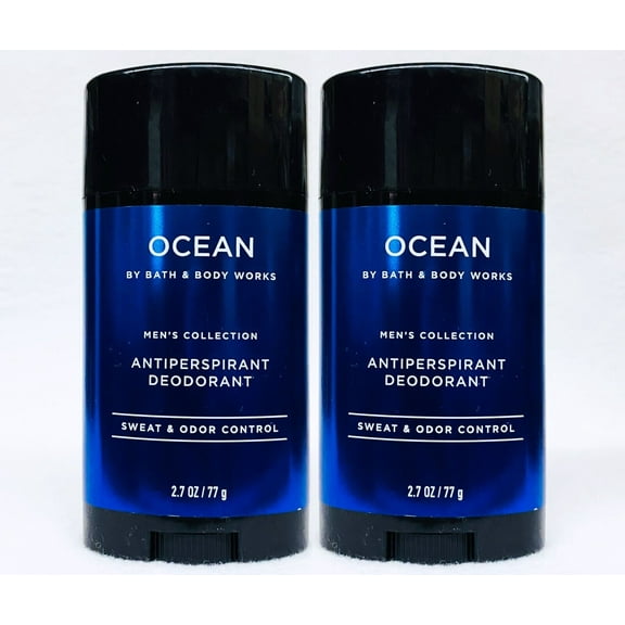 2 Pack Bath & Body Works OCEAN Men's Collection Antiperspirant Deodorant 2.7oz
