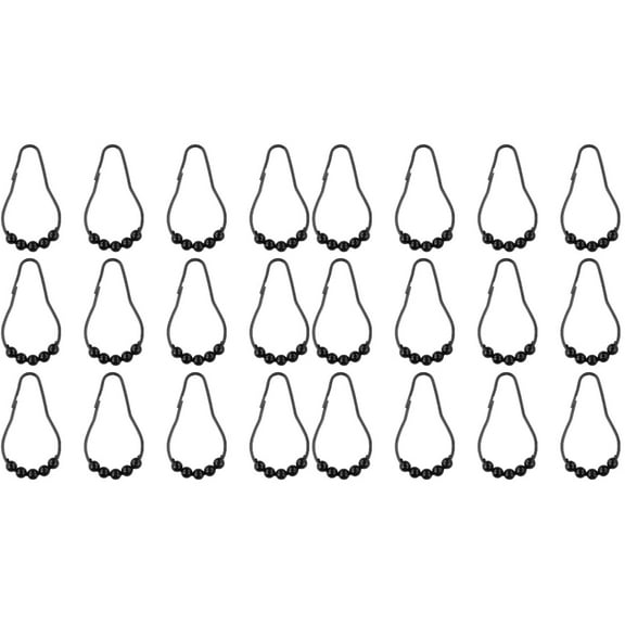 2 Pack Bathroom Shower Rods Round Curtain Rail Gazebo Hooks