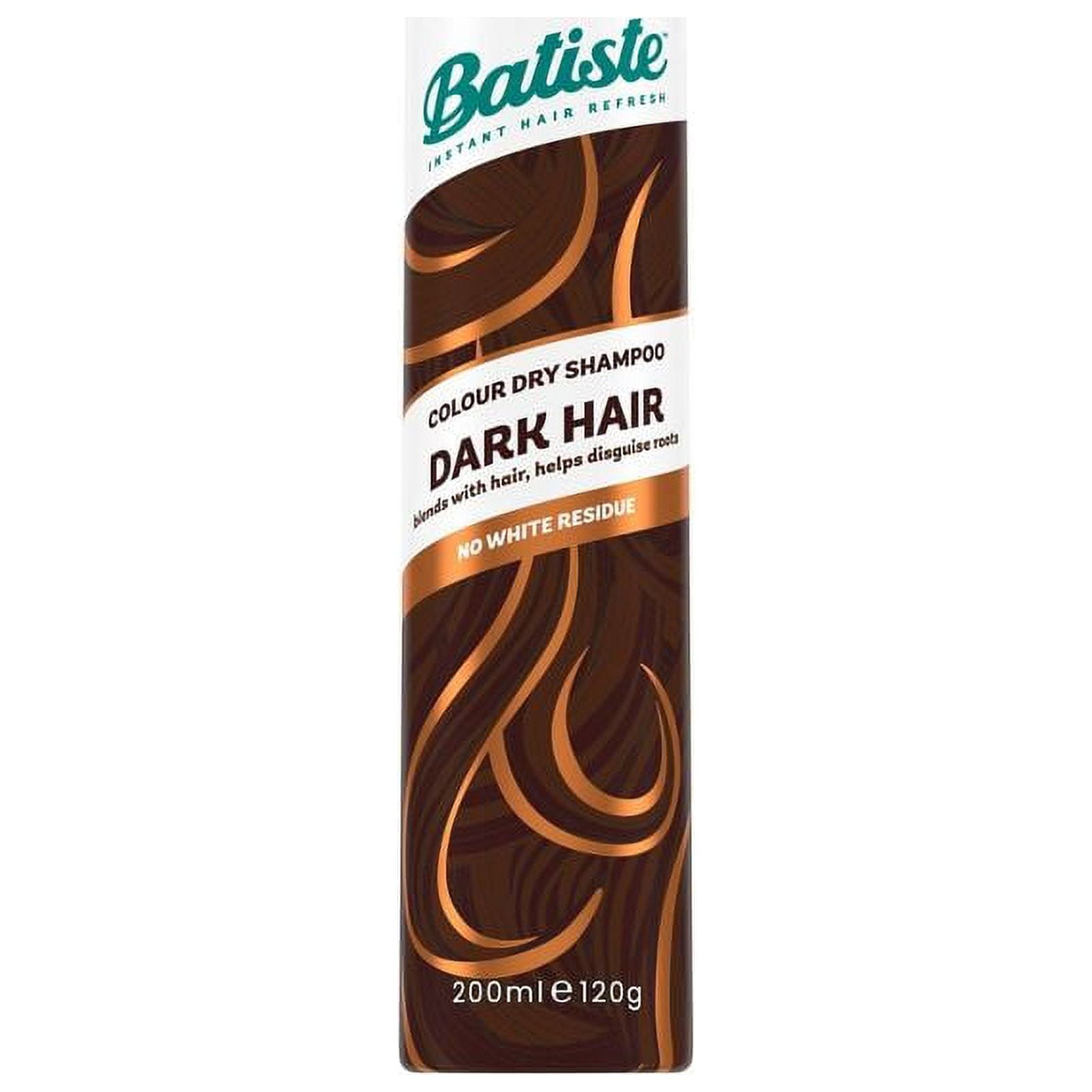 2 Pack Batiste Dry Shampoo Dark Hair No White Residue 4.23 oz