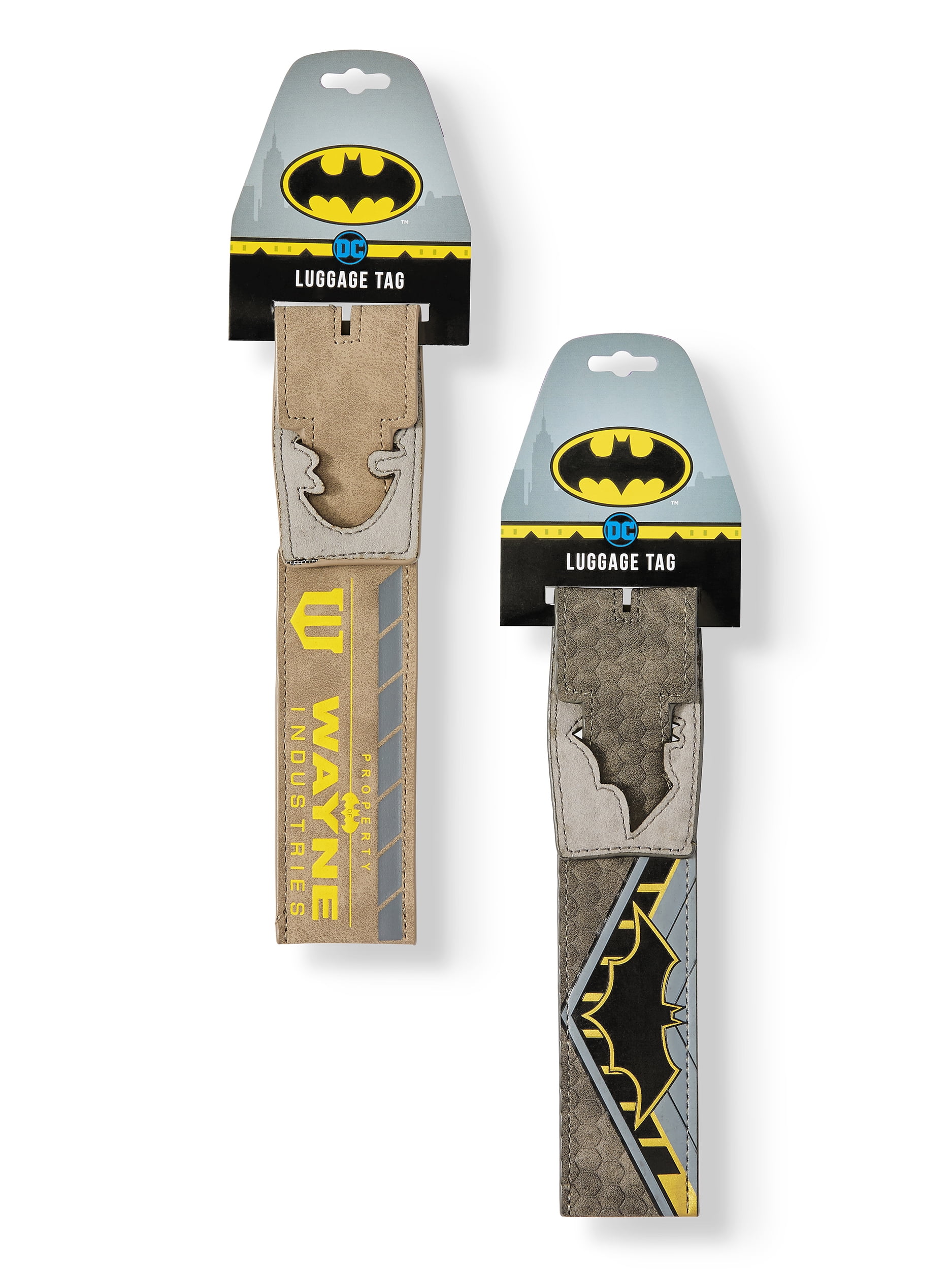 2Pack Batman Luggage Straps