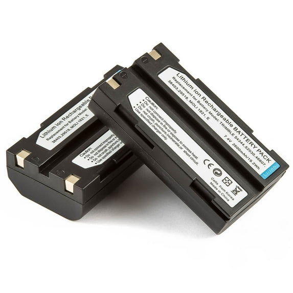 2-Pack - Batteries for Pentax Ei-D-Li1 Trimble 5700 5800 38403 52030 54344 MT1000 R7 GPS R8 GPS Battery