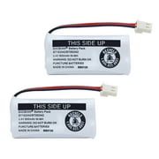 2-Pack Battery Replacement for Vtech and AT&T battery BT-162342 BT-1623421 BT-166342 BT-262342 BT-266342 BT-183342 BT-283342 2SN-AAA40H-S-X2, Empire CPH-515J CPH515J