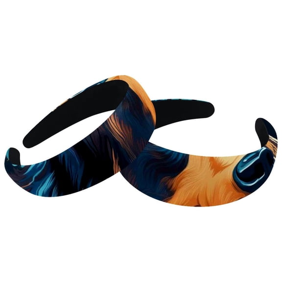 2 Pack Bear Headbands, Fashion Unisex Hairband Headwear Hair Hoop Hair Accessories