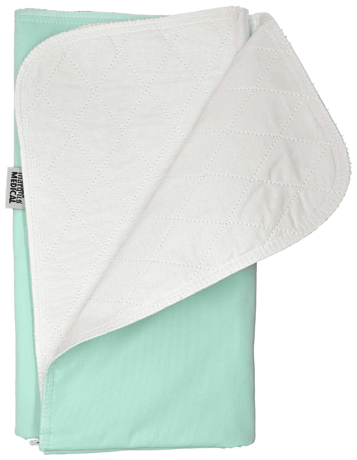 2 Pack Bed Pad Reusable Incontinence Underpad 32 x 34 Green