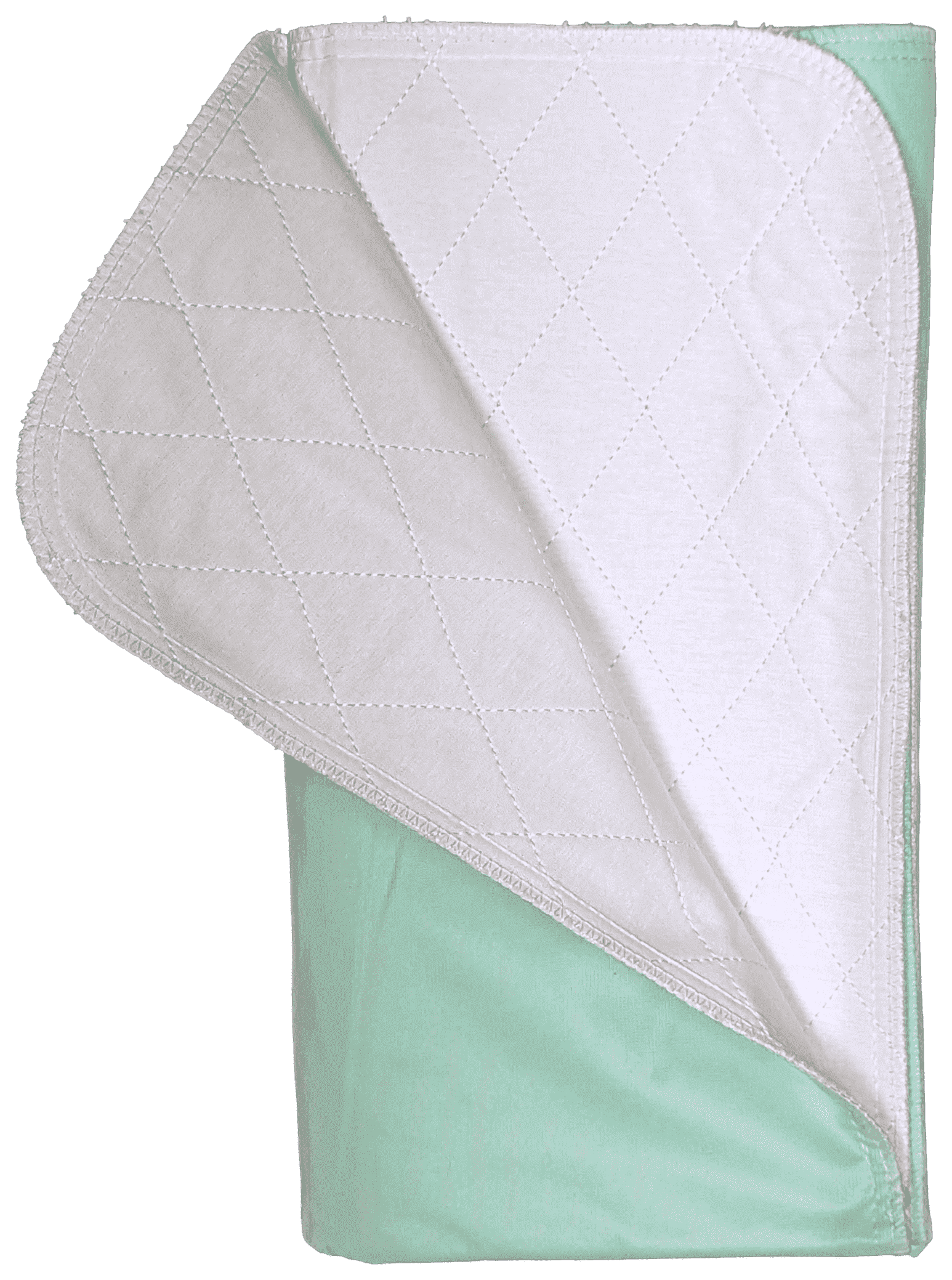 2 Pack Bed Pad Reusable Incontinence Underpads 36 x 34 Green