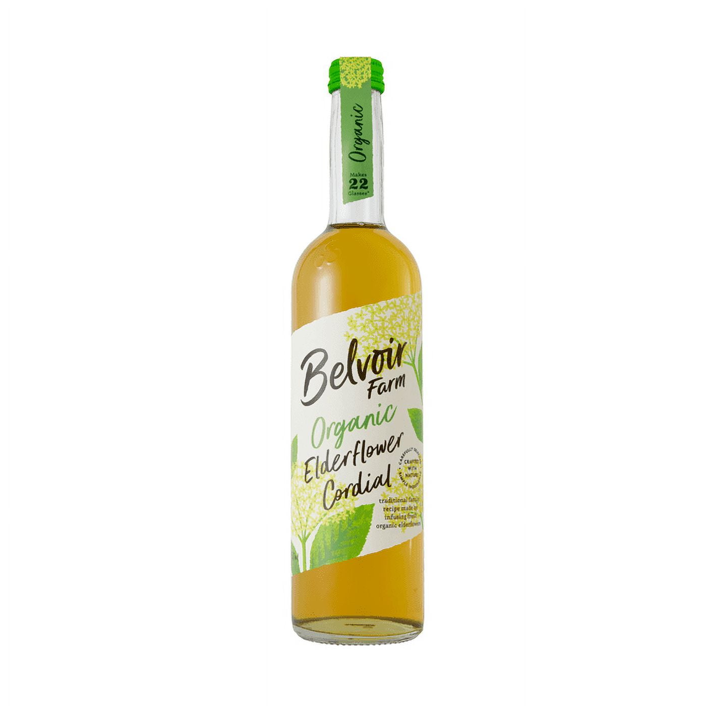 (2 Pack) - Belvoir - Organic Elderflower Cordial | 500ml | 2 PACK BUNDLE